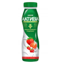 Біфідойогурт Danone Активіа полуниця-суниця 1.5% пляшка пластик 290г